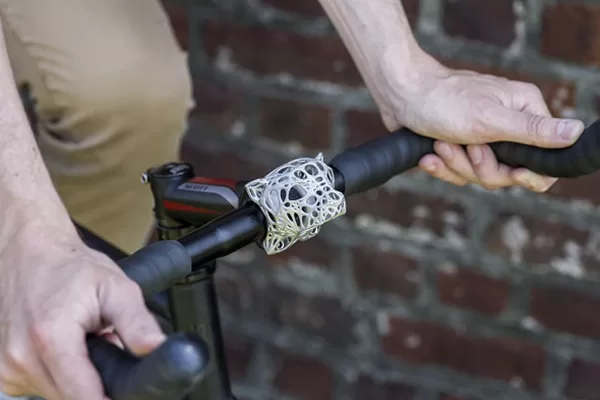 3D printed alulminum bike accessory