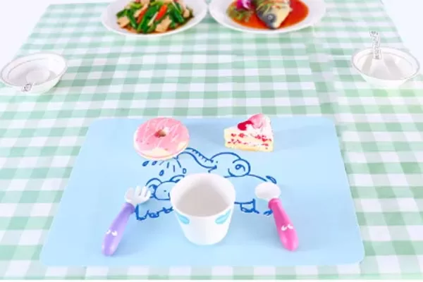 Silicone baby place mat